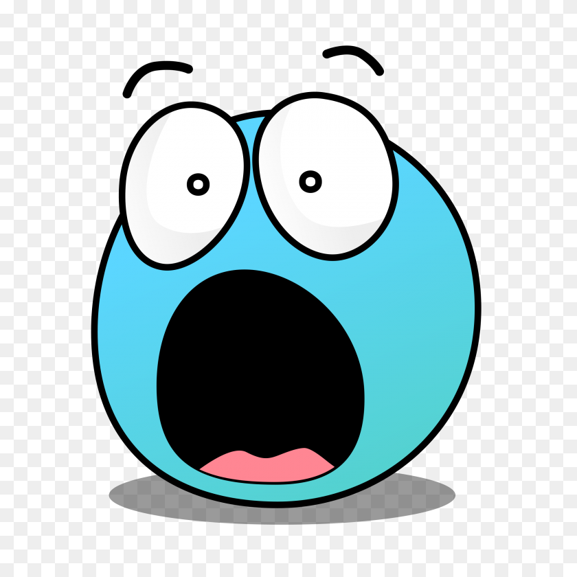 2400x2400 Clipart - Frightened Clipart