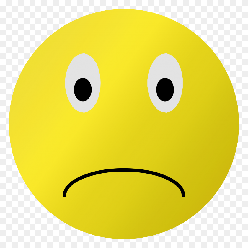 2342x2342 Clipart - Frown Clipart