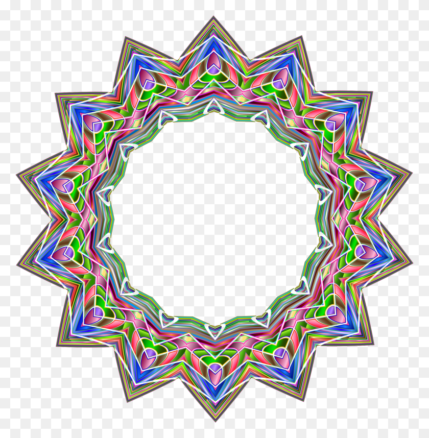 2264x2318 Clipart - Geometric Border Clip Art