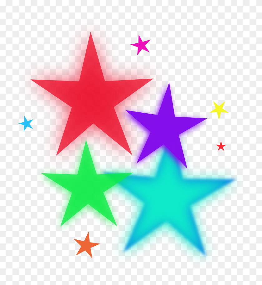 2400x2627 Clipart - Glowing Star PNG