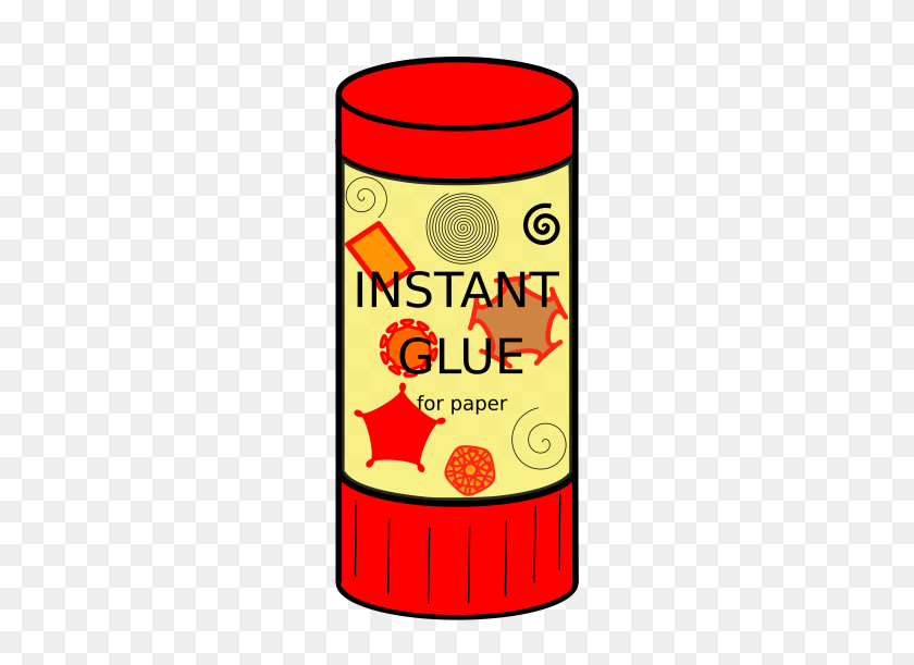 3394x2400 Clipart - Glue Stick Clipart