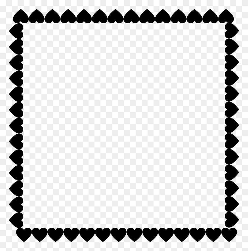 2192x2224 Clipart - Grunge Border PNG