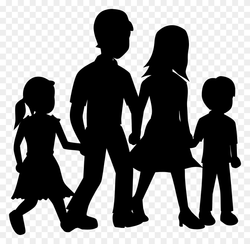 2250x2195 Clipart - Happy Family PNG