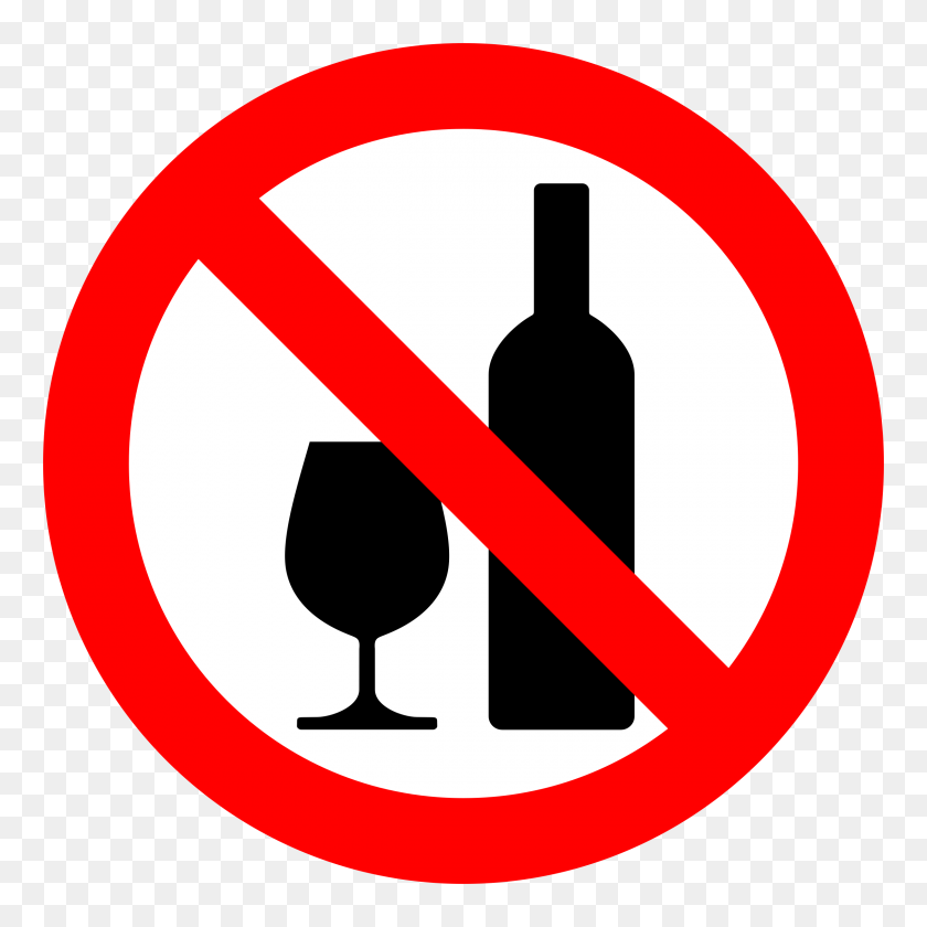 2400x2400 Clipart - Sin Alcohol Clipart