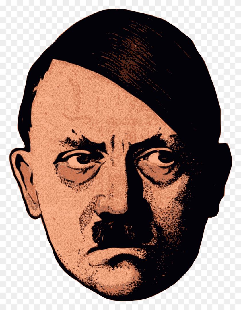 1834x2400 Clipart - Hitler Clipart
