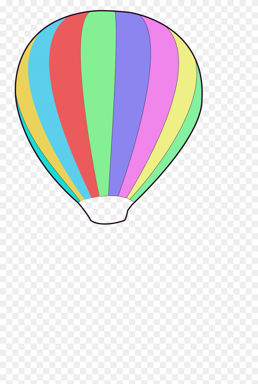 1570x2400 Clipart - Hot Air Balloon Clip Art