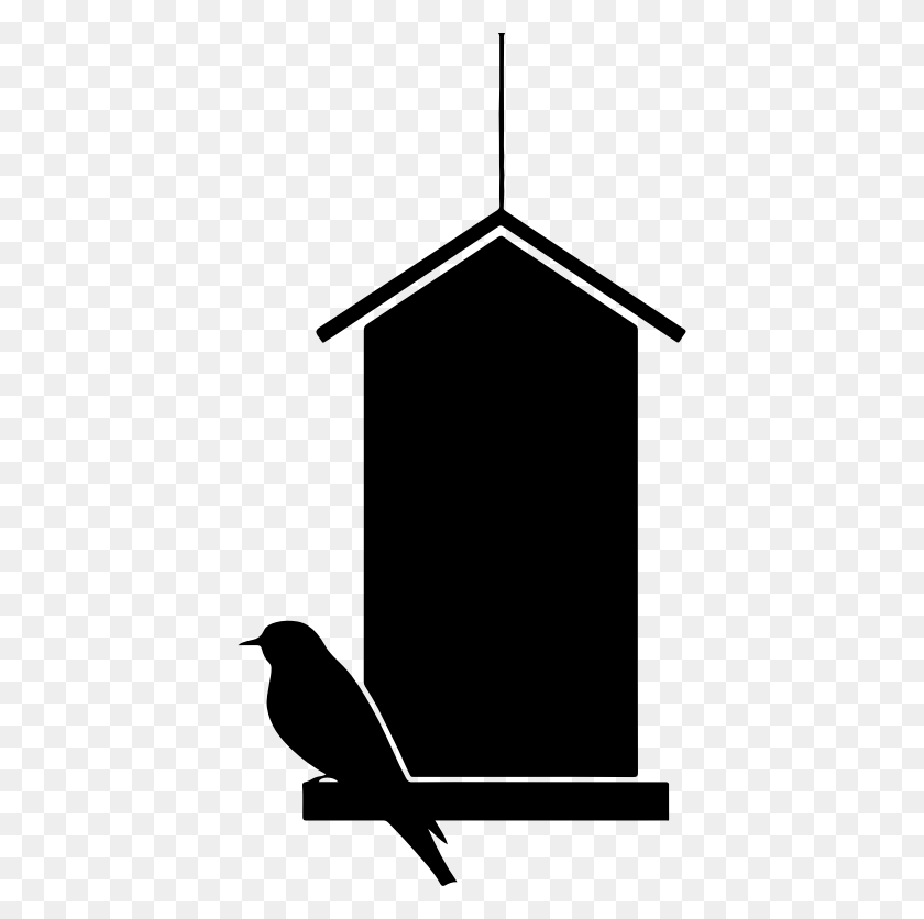 408x776 Clipart - House Silhouette PNG