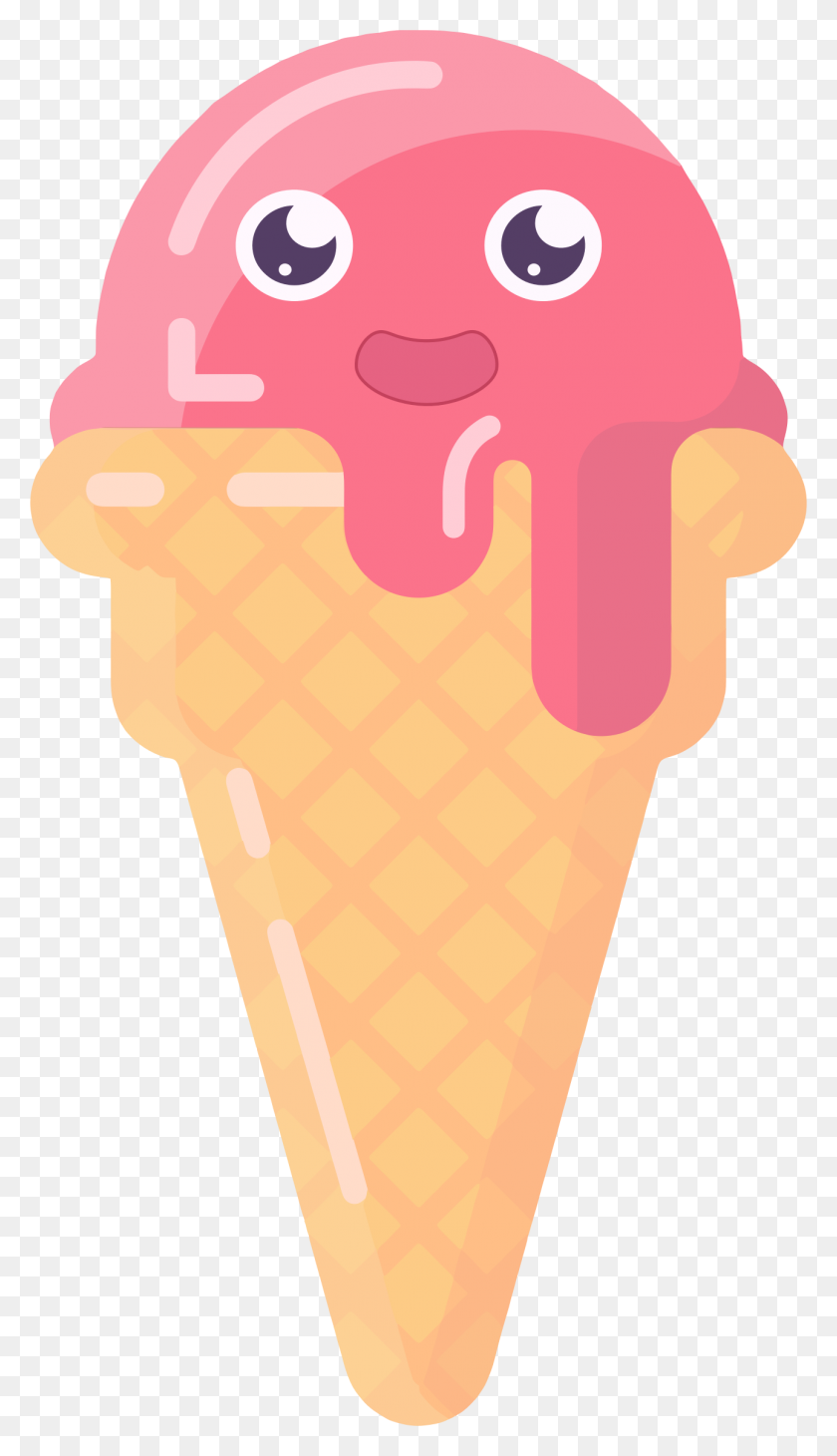 1290x2316 Clipart - Ice Cream Cone PNG