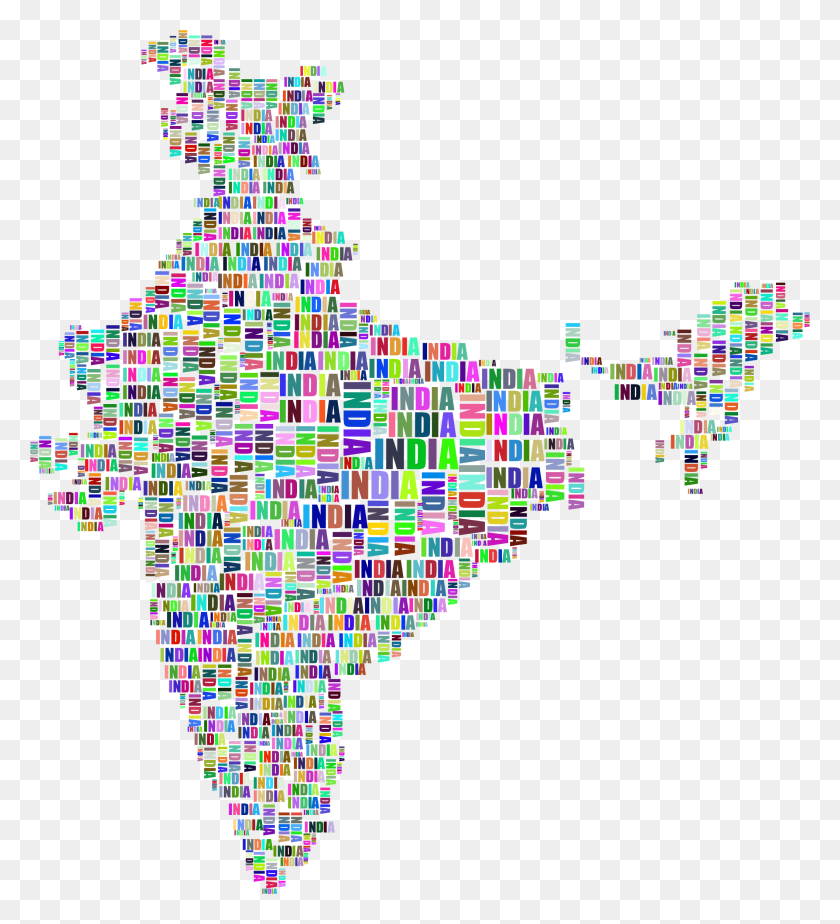 2112x2340 Clipart - India Map Clipart