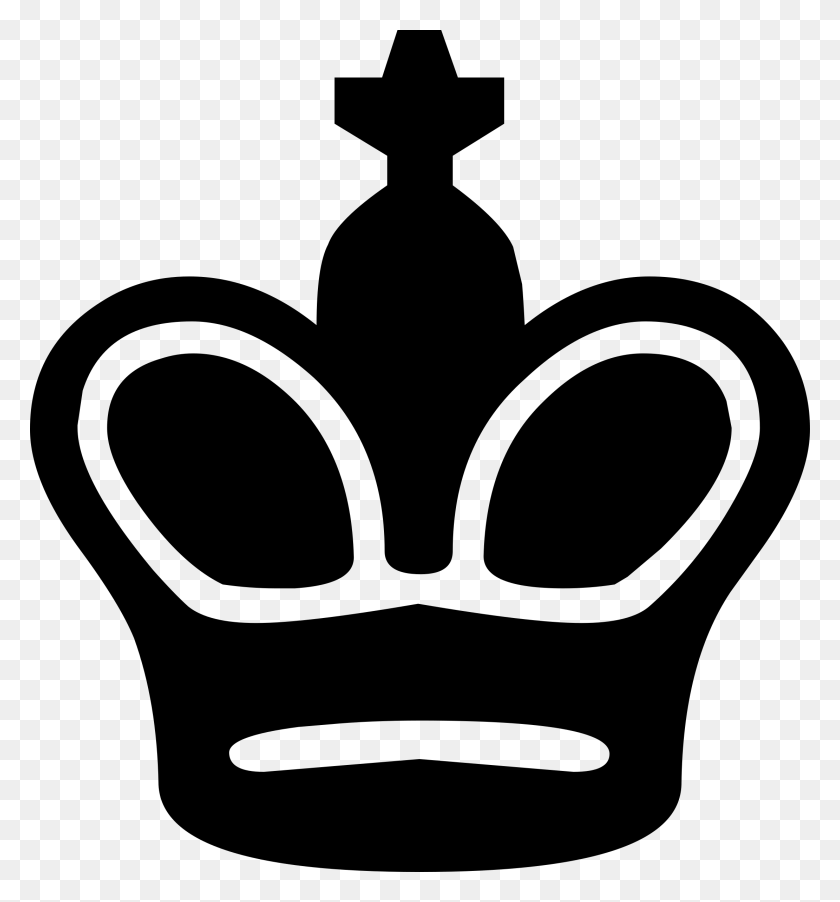 2221x2400 Clipart - King Chess Piece Clipart