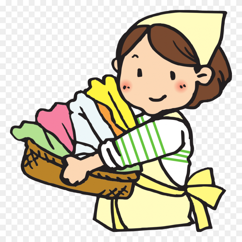 800x800 Clipart - Laundry PNG