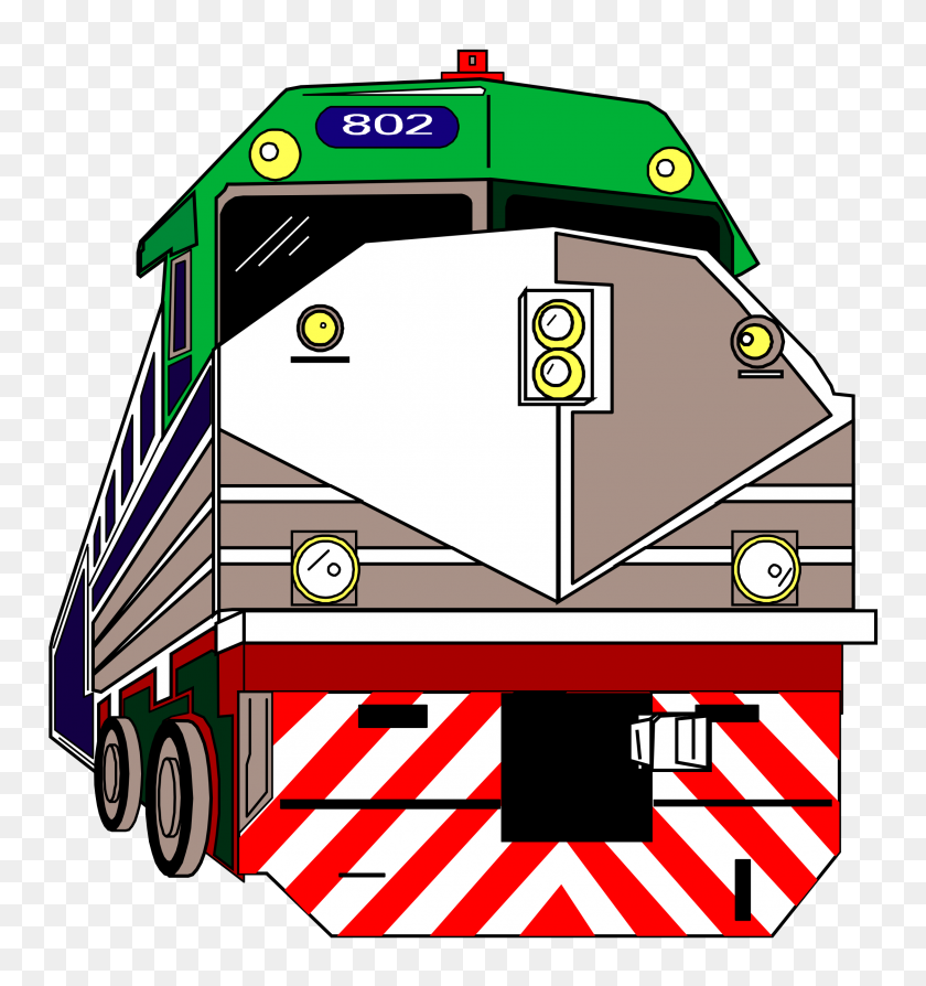 2244x2400 Clipart - Locomotive Clipart