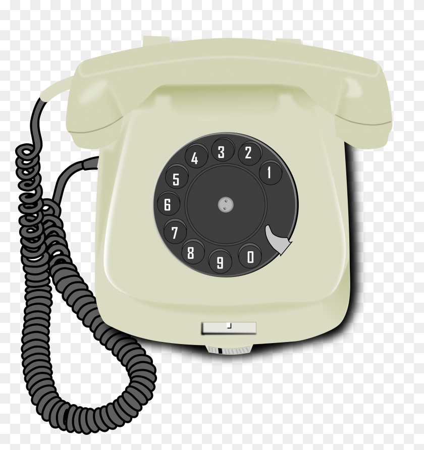 2248x2400 Клипарт - Старый Телефон Клипарт