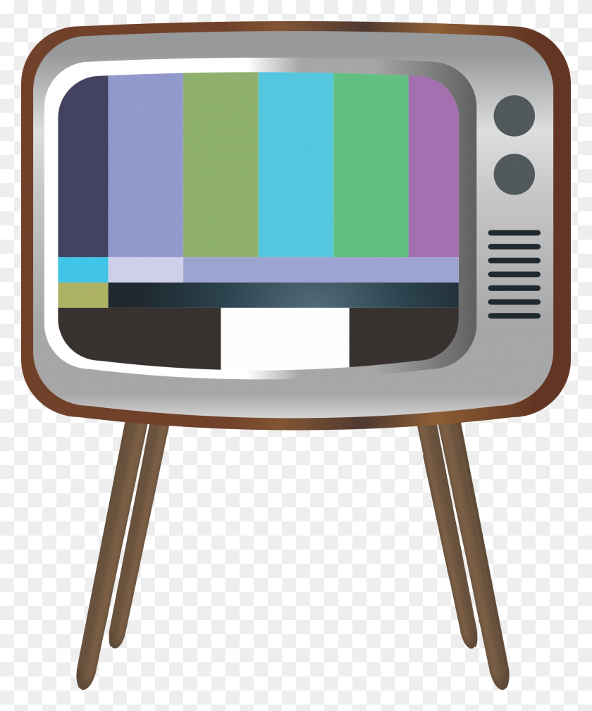 1972x2400 Clipart - Old Tv PNG