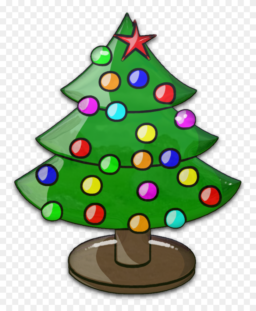 1201x1479 Clipart A Christmas Day Christmas Tree Png Transprent - Christmas Tree PNG Transparent