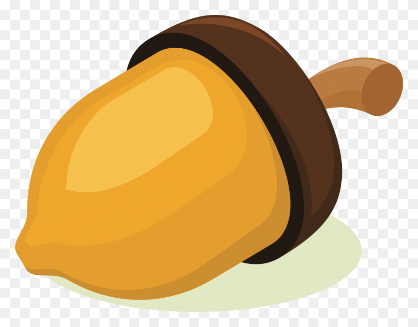 2381x1828 Clipart Acorn Throughout Acorn Clipart - Squirrel With Acorn Clipart