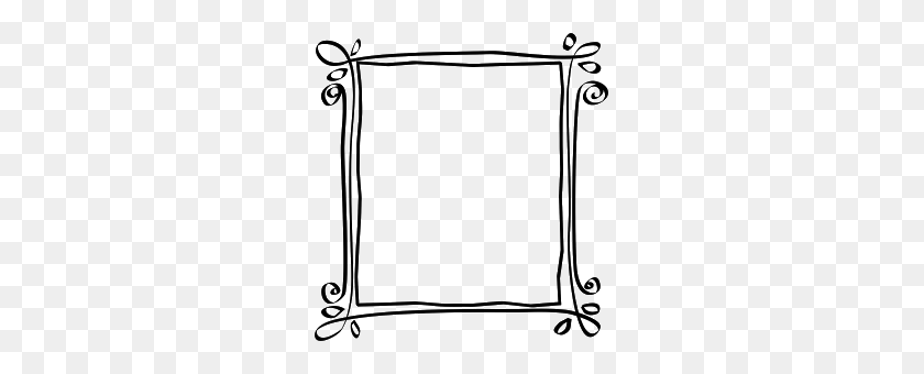 267x280 Clipart And Wallpaper Frame - Marco PNG