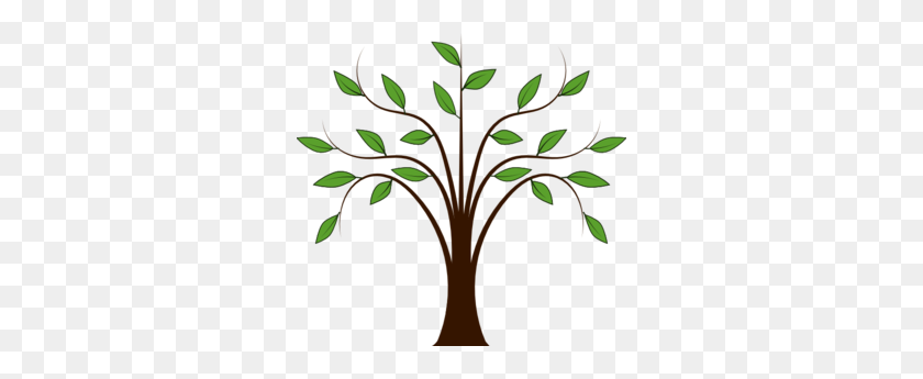 300x285 Clipart And Willow Tree - Primitive Clip Art