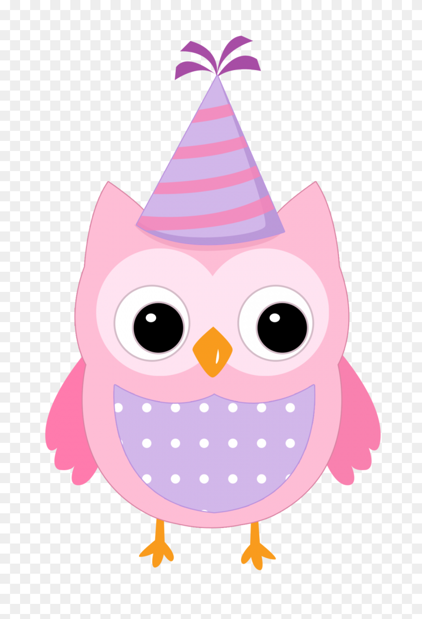 1080x1620 Клипарт Art Birthday, Owl And Album - Purple Owl Clipart