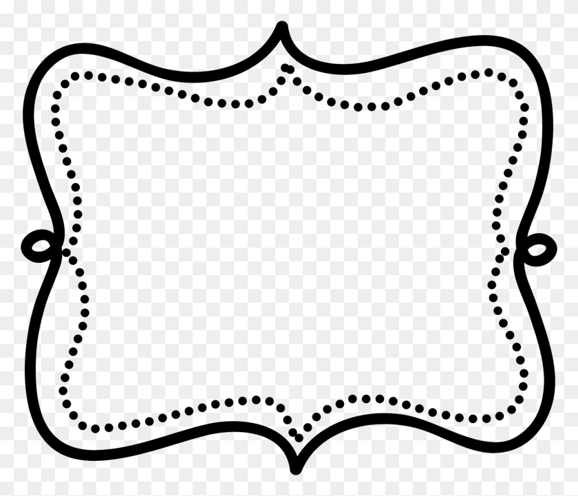 1600x1356 Clipart Awesomeness!!! Frame - Doodle Border Clipart