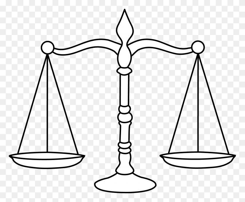 3440x2792 Clipart Balance Justice - Pulley Clipart
