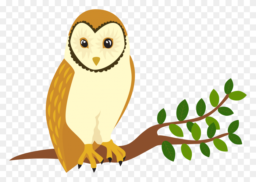 2081x1431 Clipart Barn Owl Clip Art Images - Free Owl Clipart