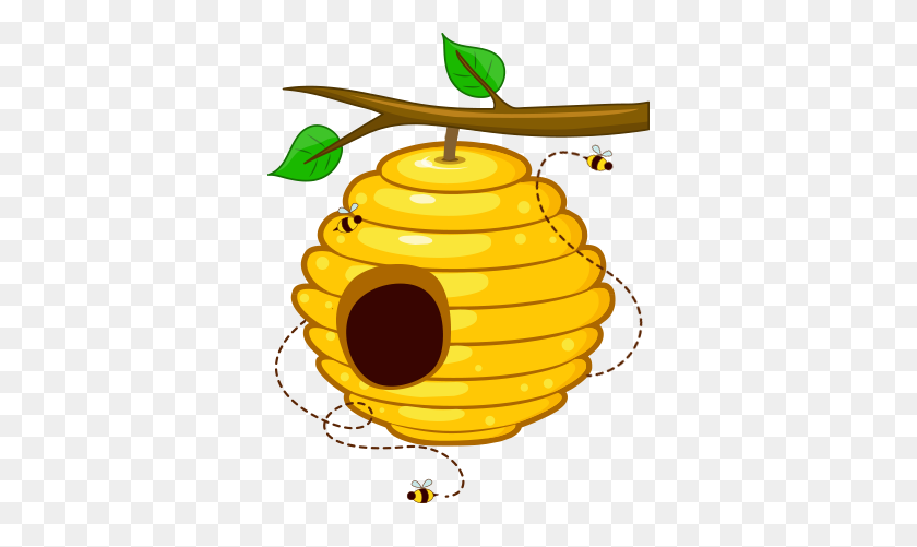 350x441 Clipart Beehive Clipart Plant Clipart Beehive Clipart Beehive - Beehive Clipart Free