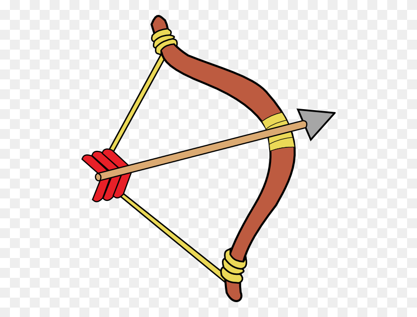 512x579 Clipart Bow And Arrow Look At Bow And Arrow Clip Art Images - Broken Arrow Clipart