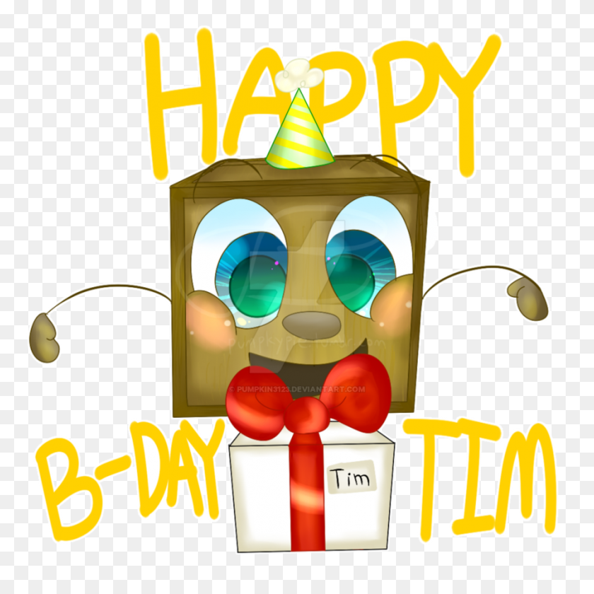 894x894 Clipart Box Happy Birthday, Clipart Box Happy Birthday Transparent - Happy Birthday Clip Art Images