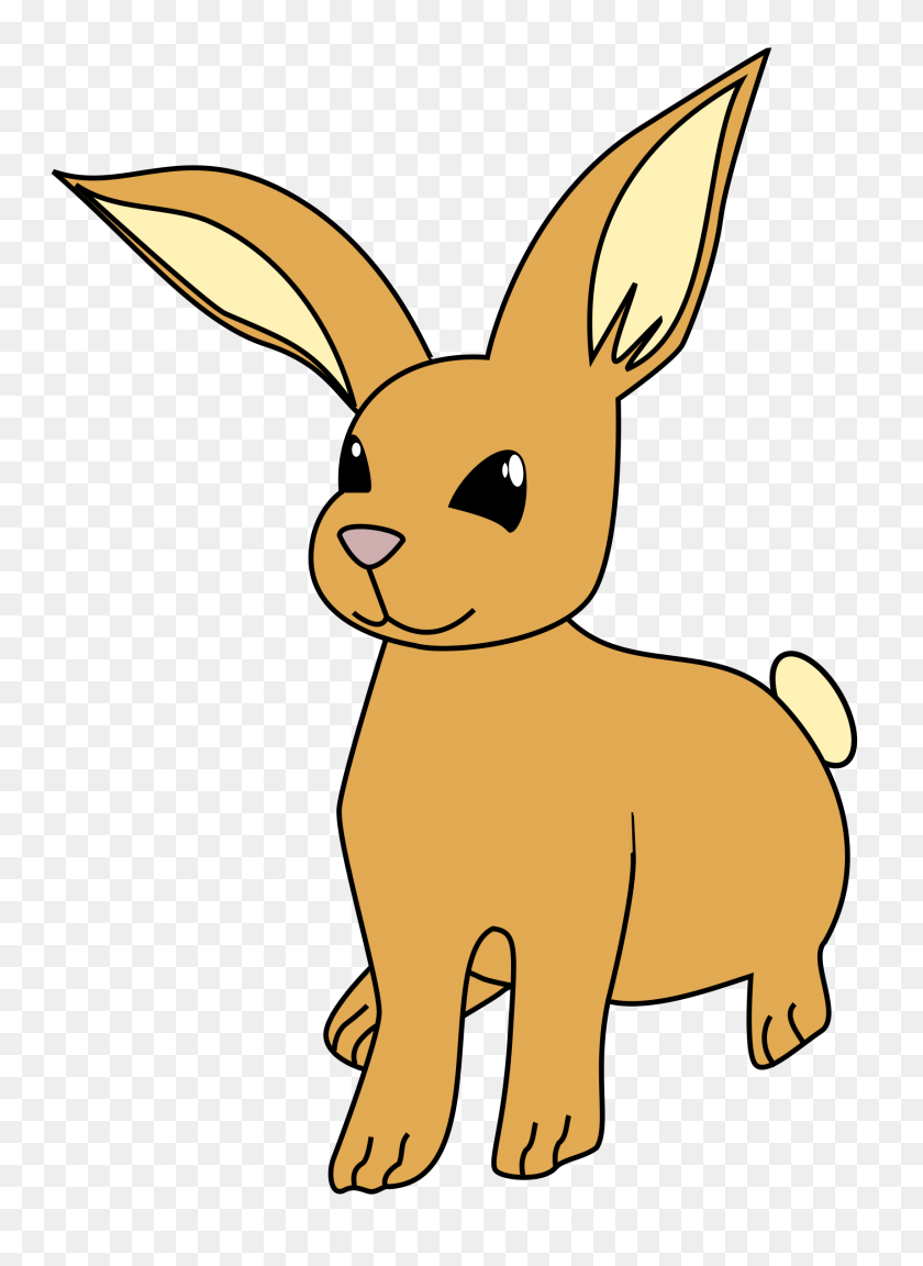 1714x2400 Clipart Bunny Free Download On Webstockreview - Woodland Bunny Clipart