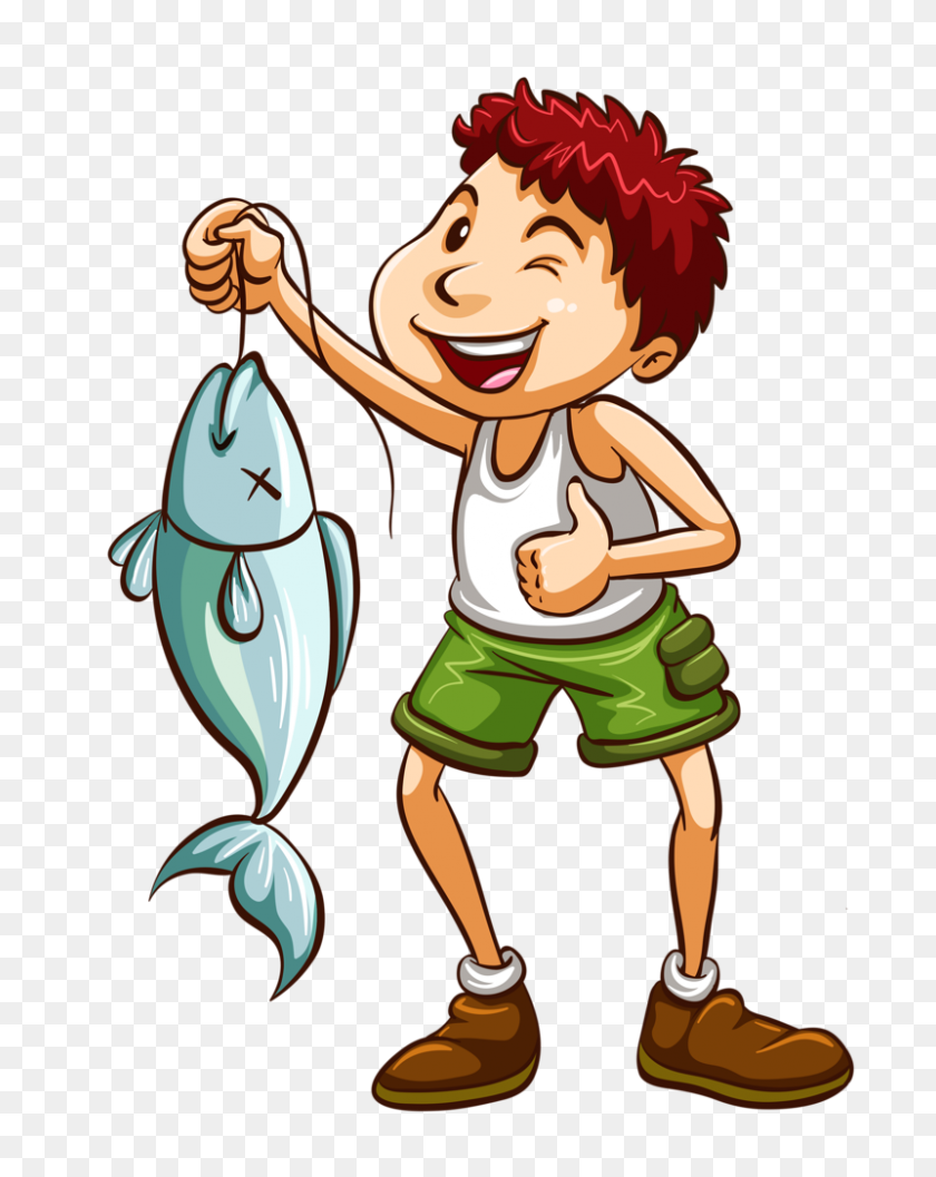 Мальчик с рыбкой