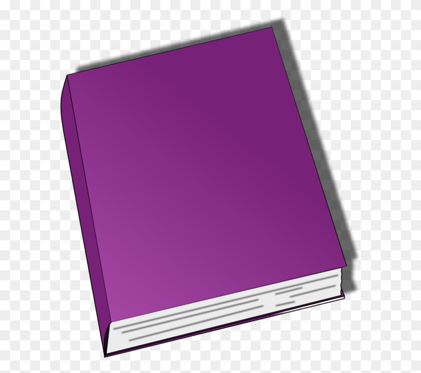 600x685 Clipart Closed Book - Book Cover Clipart