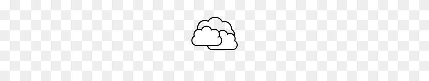 100x100 Clipart Cloud Clipart Black And White Clipart Download Wallpaper - Sun And Clouds Clipart