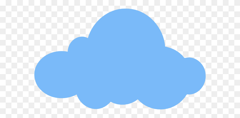 600x354 Clipart Clouds Png Cloud Clip Art At Clker Com Vector Online - Snow Cloud Clipart