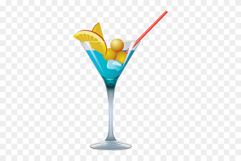 339x500 Clipart Cocktails, Clip Art And Blue - Old Fashioned Cocktail Clipart