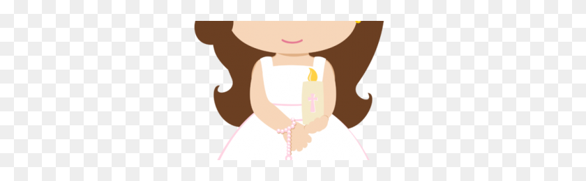 300x200 Clipart Communion Girl Png Wave Hair Png Image - Communion PNG