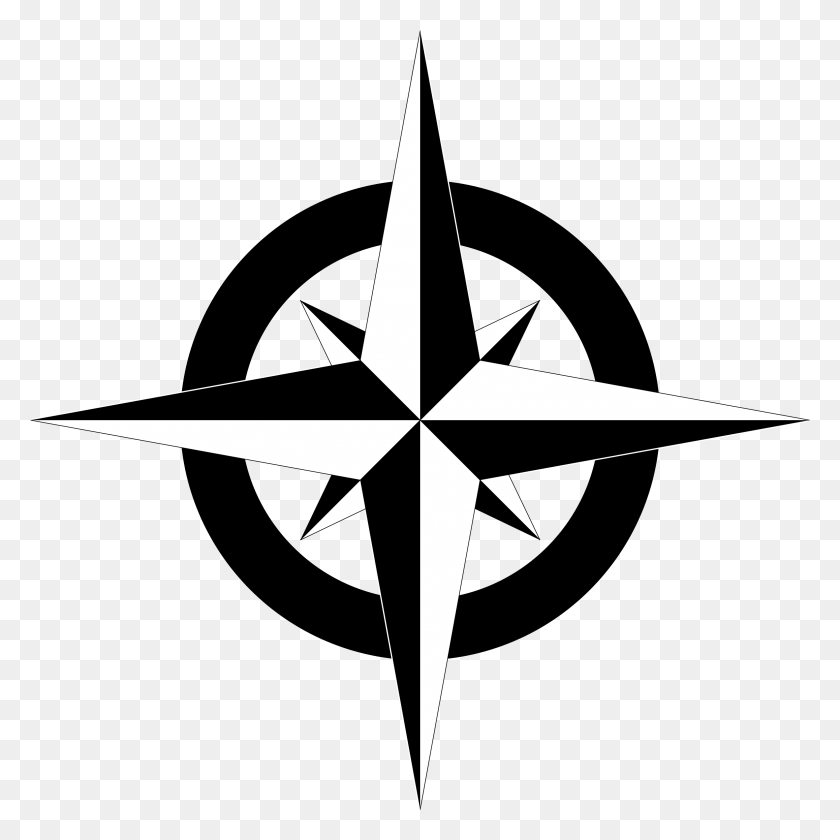 2365x2365 Clipart Compass Rose Free - Performing Arts Clipart