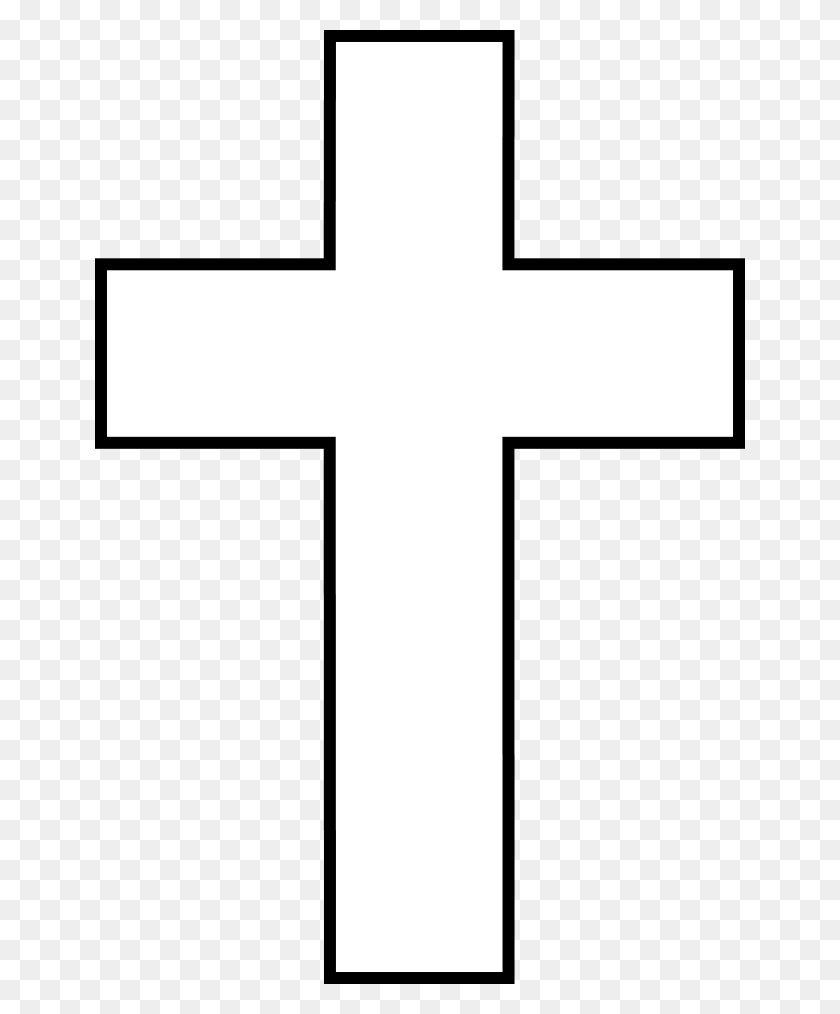 650x954 Clipart Cross Free - Cross And Dove Clipart
