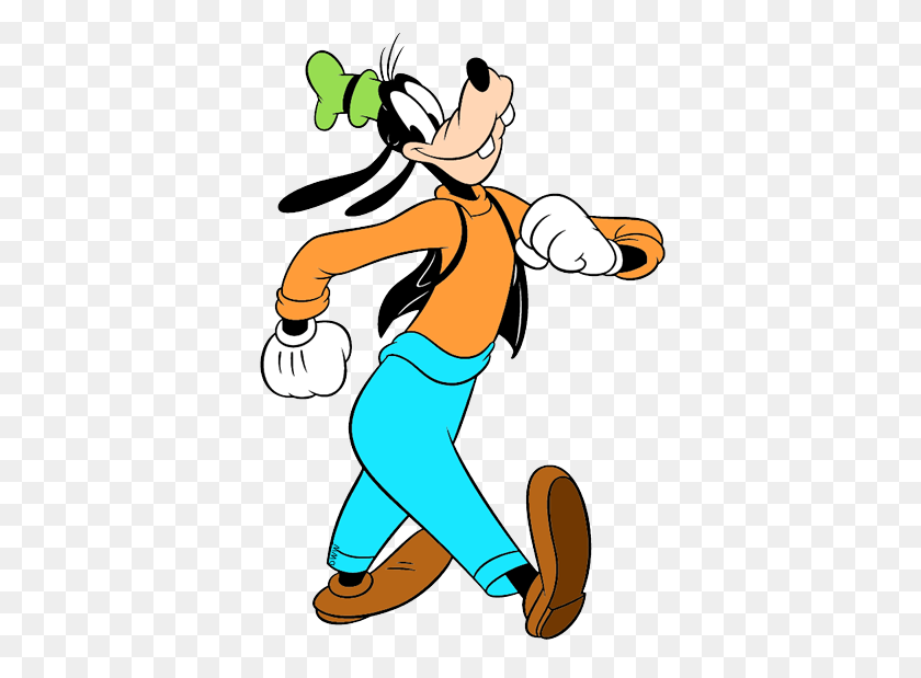 385x559 Clipart Disney Goofy - Donald Duck Clipart