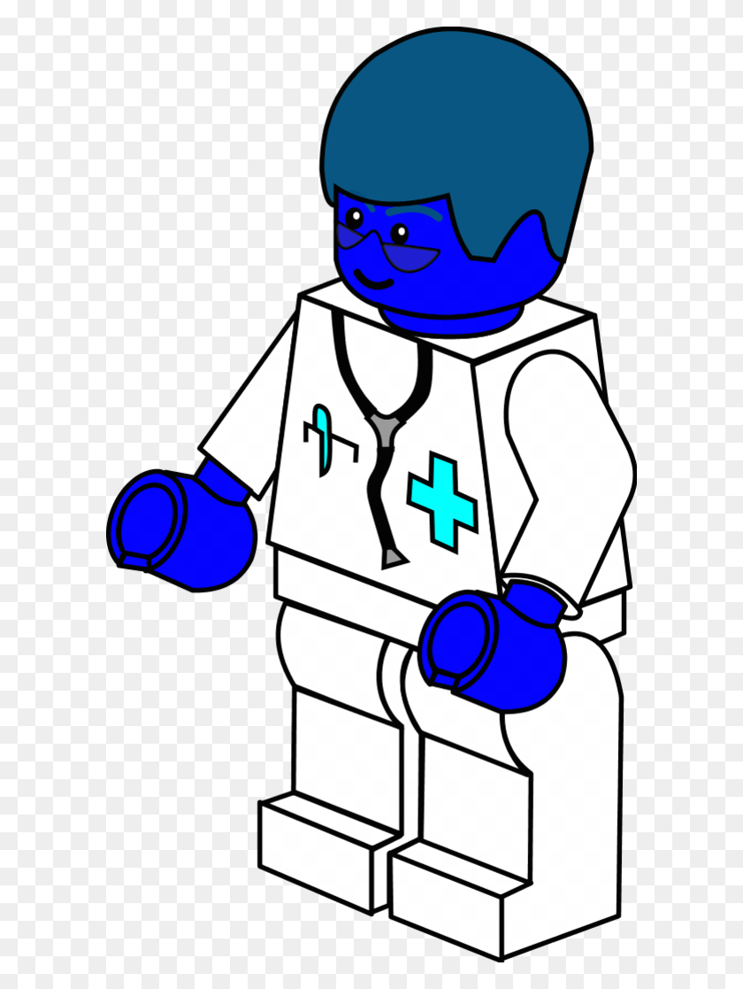 600x1057 Clipart Doctor - Lego Clipart Png