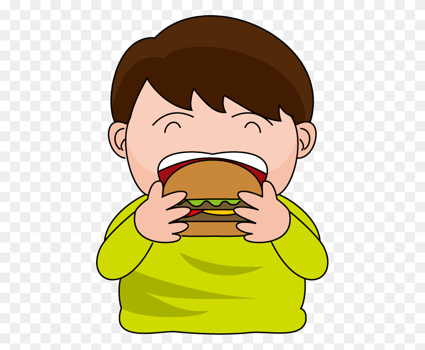 460x633 Clipart Eating Look At Eating Clip Art Images - Hamburger Clipart