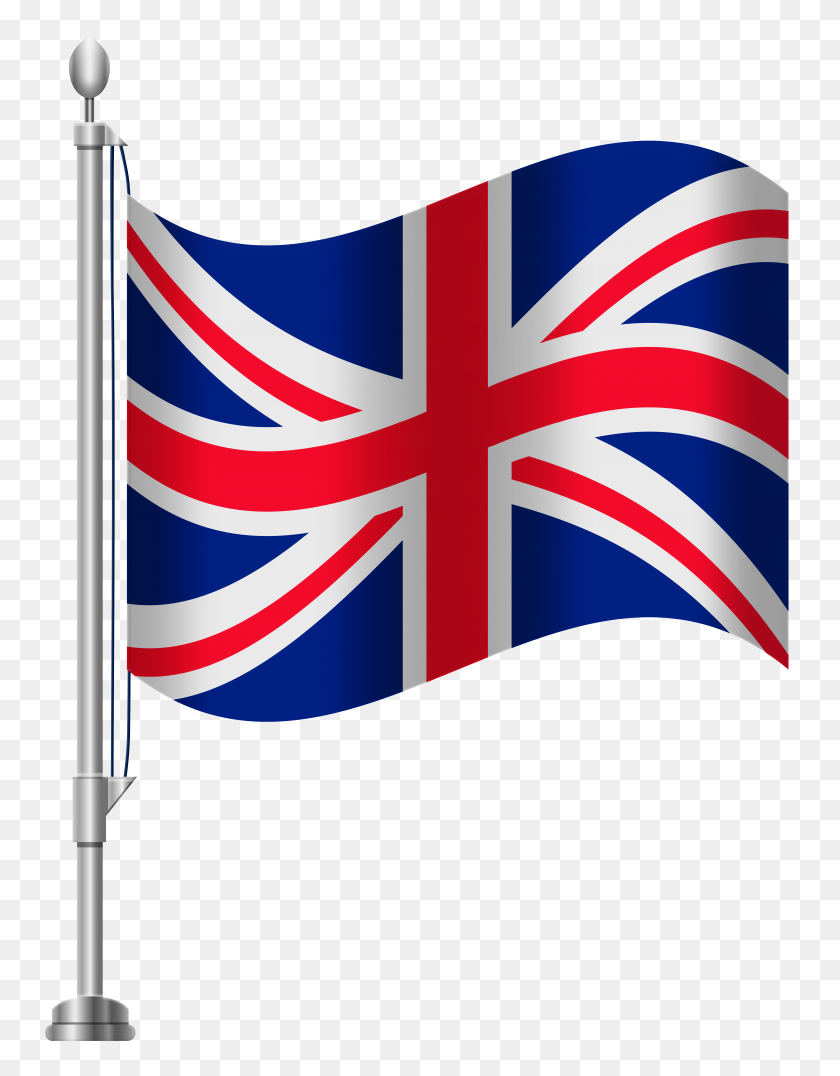 6141x8000 Clipart English Flag - Inclined Plane Clipart