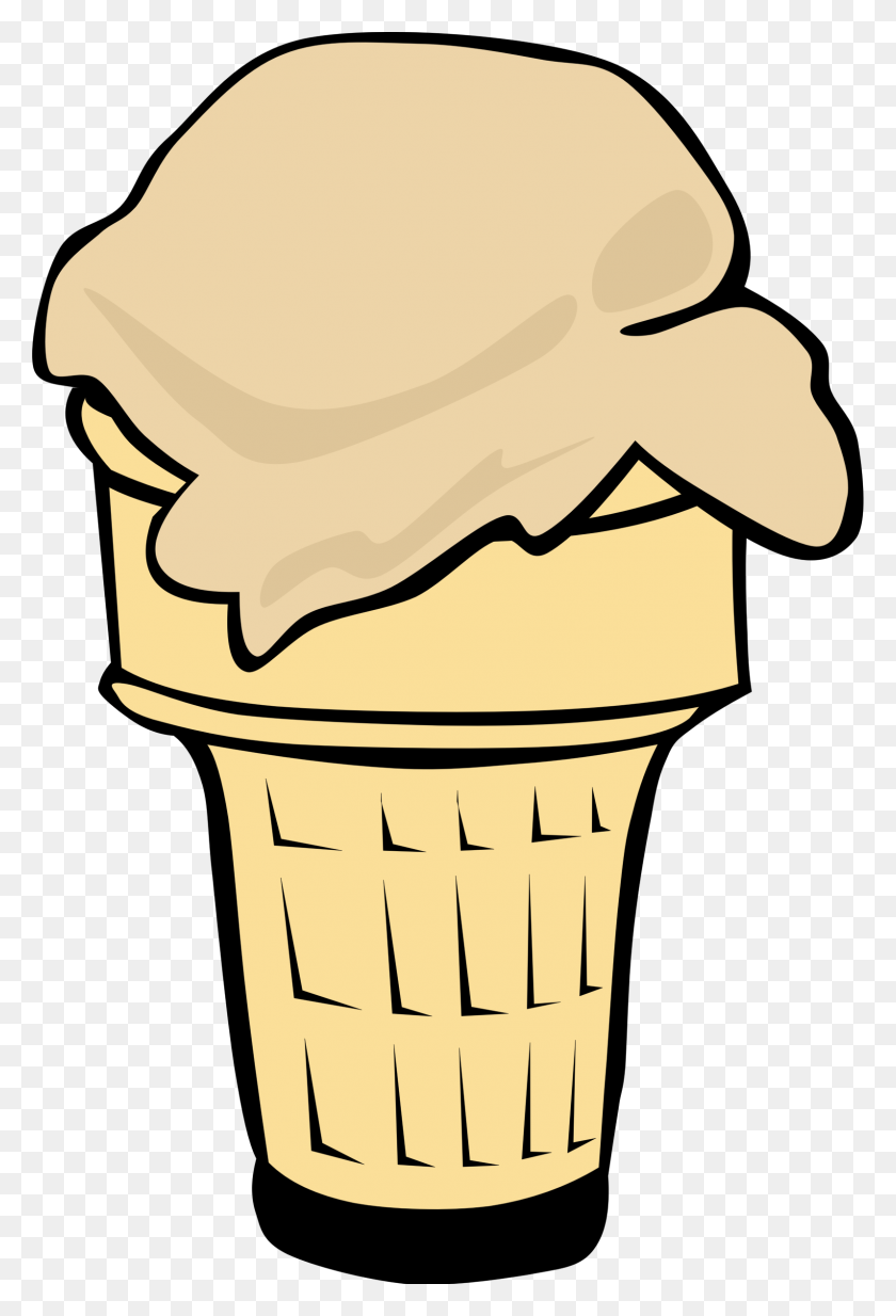 1594x2400 Clipart Fast Food Desserts Ice Cream Cones Soft Serve In Ice Cream - Dessert Clipart Free