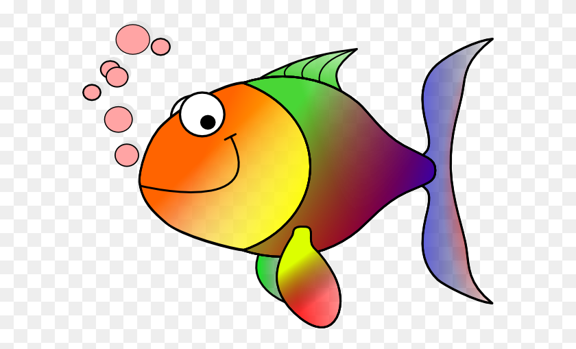 600x449 Clipart Fish - Slippery Clipart