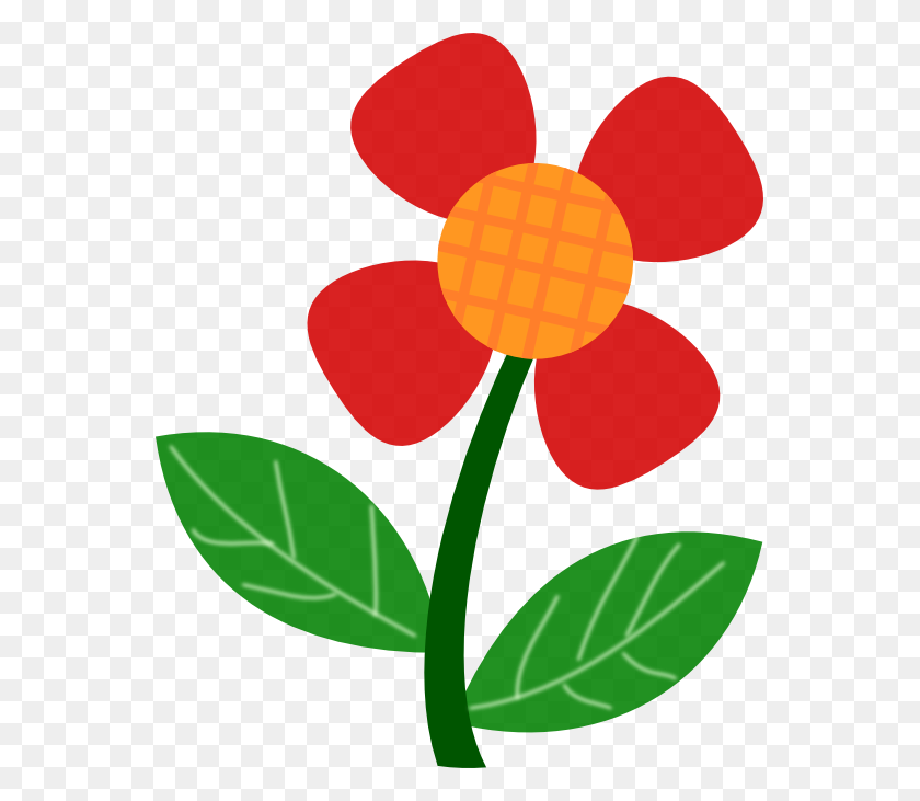 555x671 Clipart Flower Png - Plumeria PNG