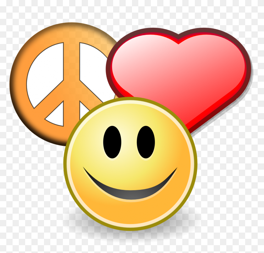 1331x1272 Clipart For Peace Signs - Peace Sign Clip Art