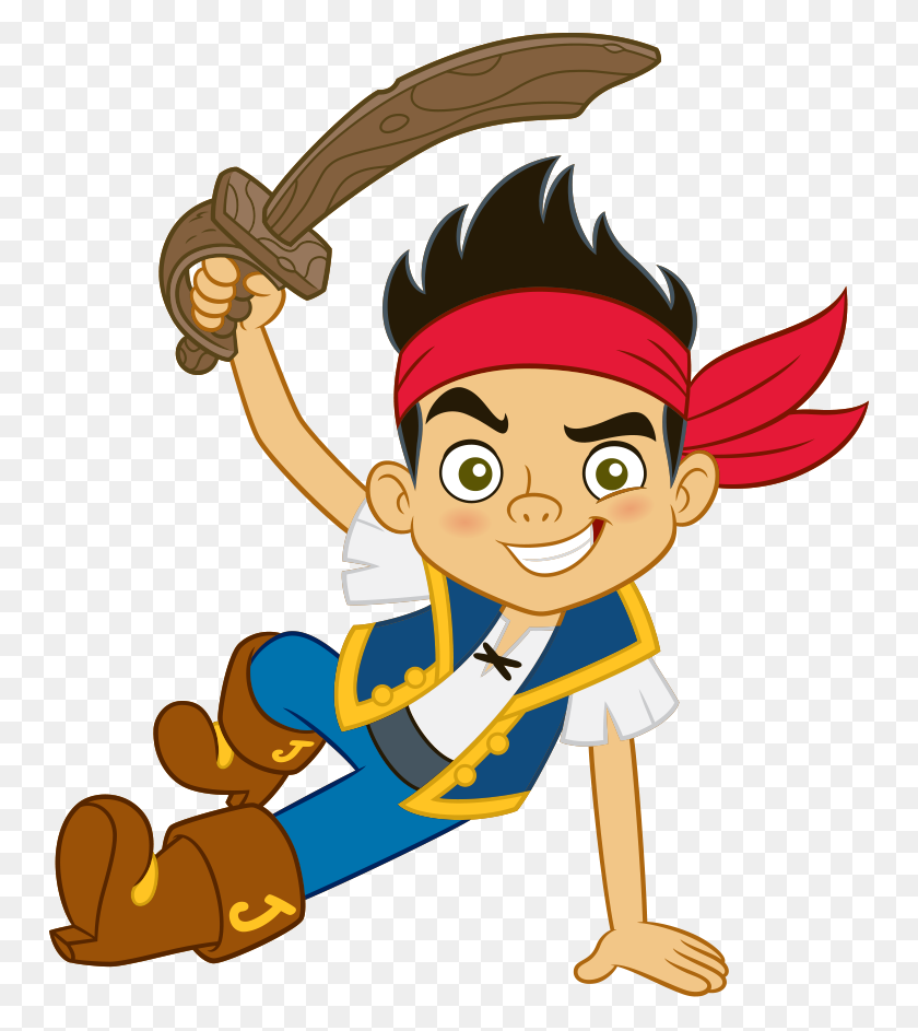 750x883 Clipart For U Jake And The Neverland Pirates - Jake And The Neverland Pirates Clipart