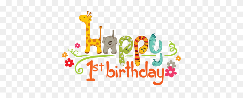 420x279 Clipart Free Clipart - First Birthday Clipart