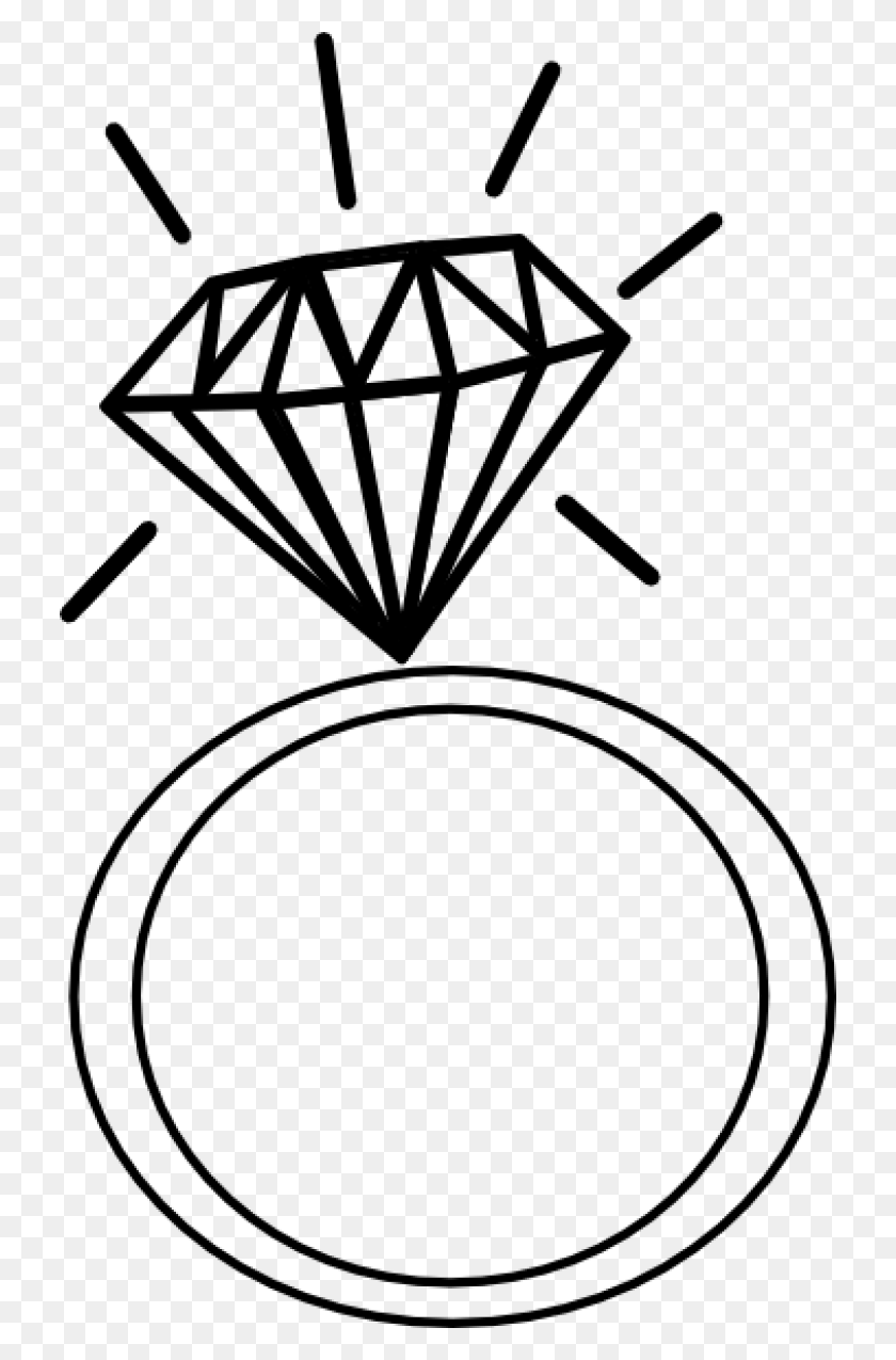 728x1215 Clipart Free Clipart Download - Diamond Clipart Black And White