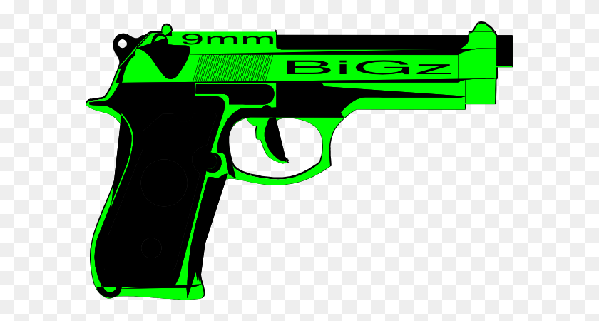 600x390 Clipart Pistola Clipart - Mano Con Pistola Png